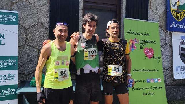 Ganadores de la distancia larga, este domingo en San Martín. | CEDIDA