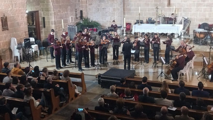 Concierto estelar de los jóvenes músicos de Xàbia