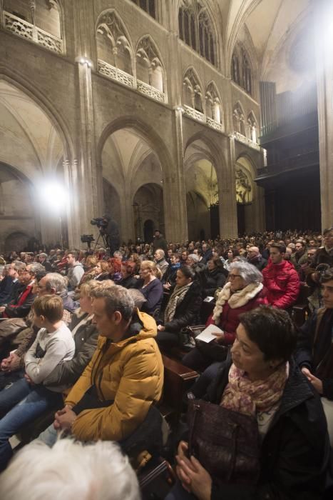 Concierto de Navidad de la orquesta de la Universidad de Oviedo en la Catedral