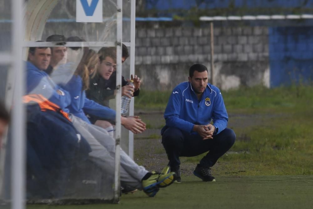 El partido entre el Real Avilés y el Urraca, en imágenes