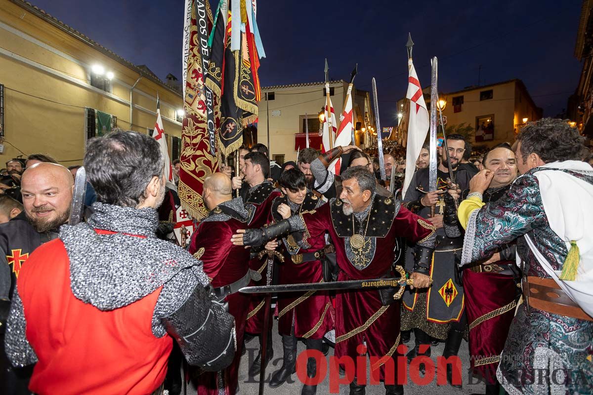 Procesión del Baño y parlamento en las Fiestas de Caravaca