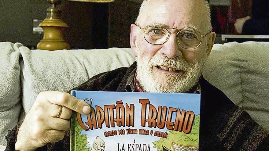 Víctor Mora (1931-2016), creador do Capitán Trueno.