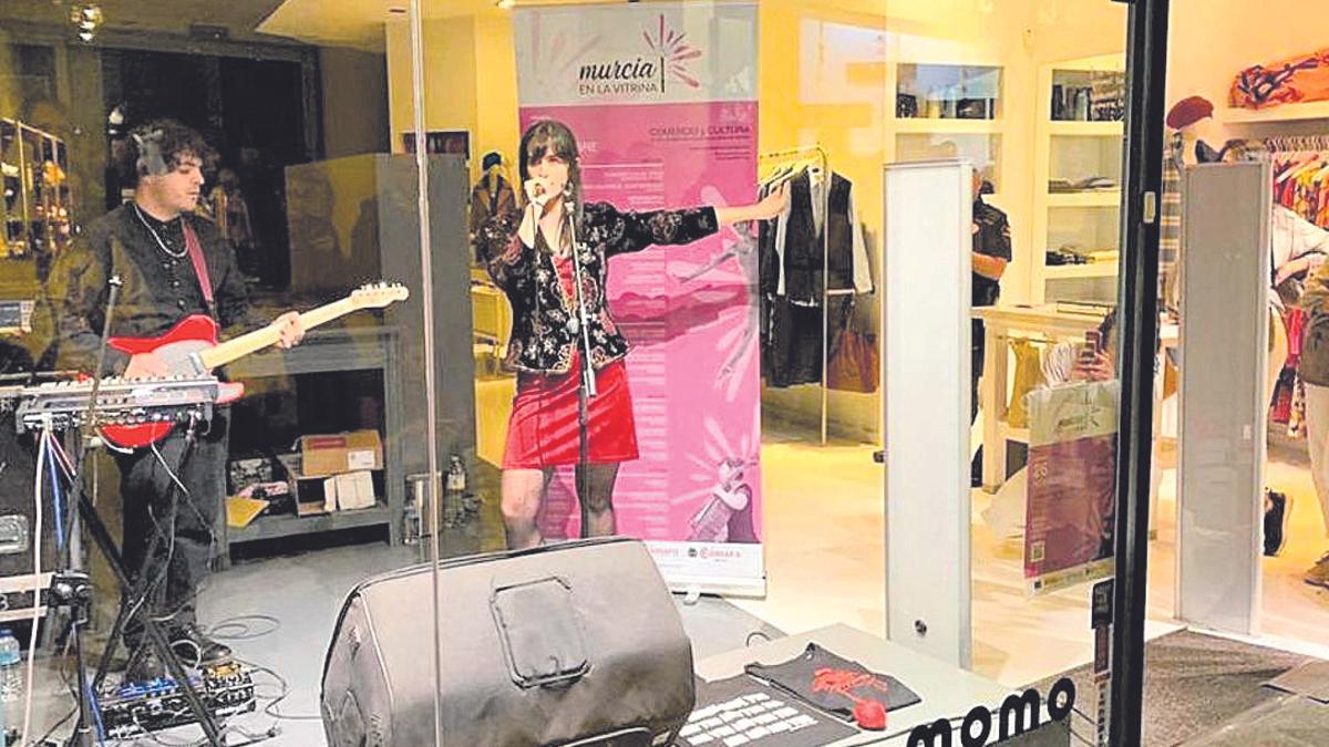 Imagen de archivo de una de las actuaciones del evento ‘Murcia en la vitrina’.