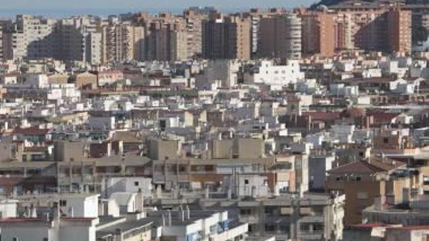 Vista general de edificios en la ciudad de Alicante.