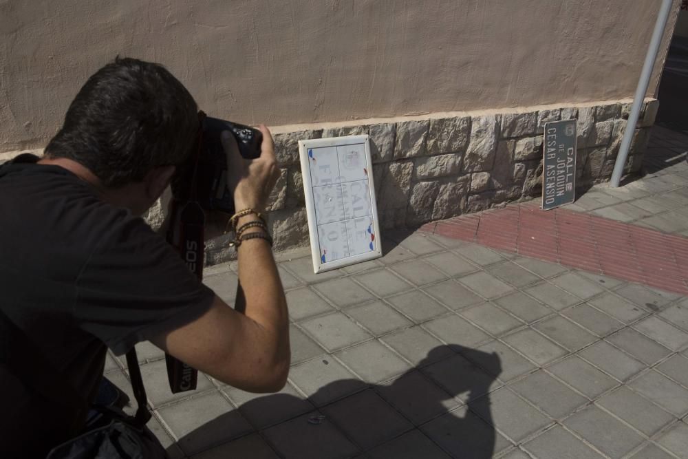 Cambio del callejero franquista