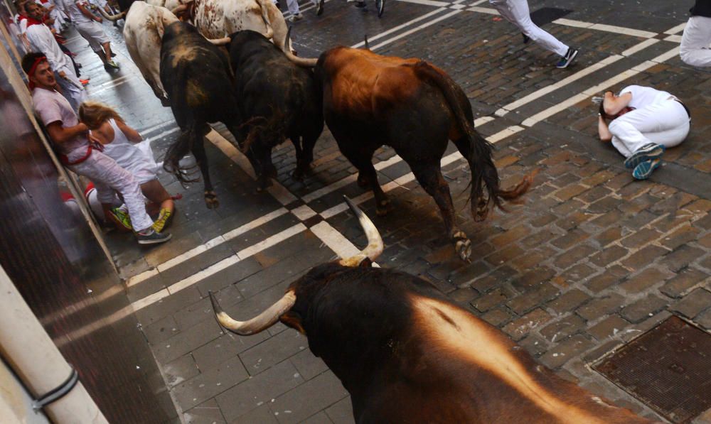 Primer 'encierro' de Sant Fermí