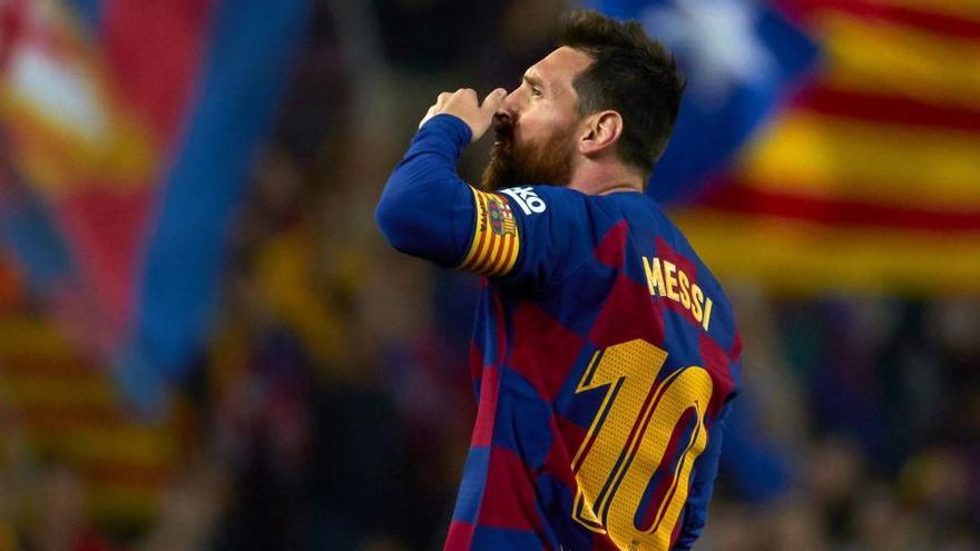 Messi dona un millón de euros para combatir el virus