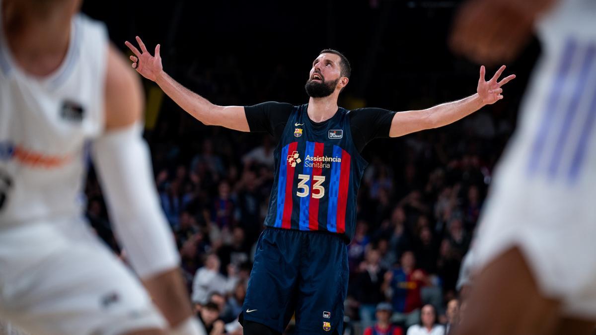 Nikola Mirotic quiere liderar al Barça al título de Liga Endesa