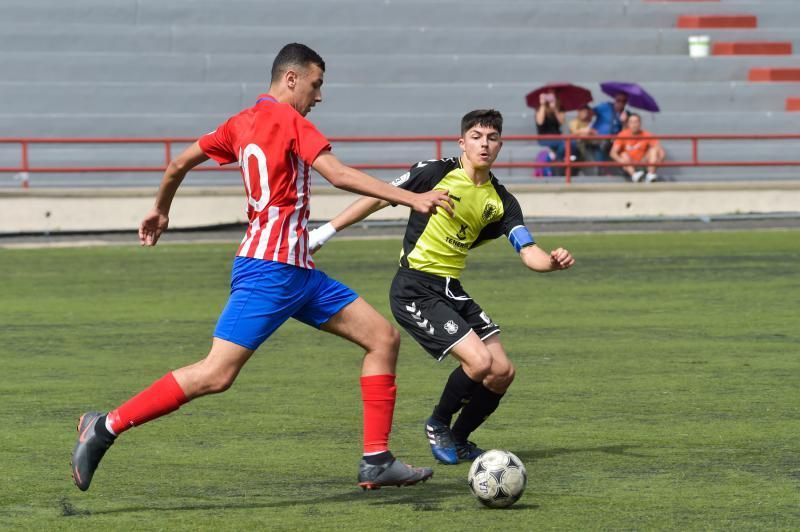 15-02-2020 LAS PALMAS DE GRAN CANARIA. Futbol juvenil: Partido Huracán # Tenerife, en el campo Pepe Gonçalvez  | 15/02/2020 | Fotógrafo: Andrés Cruz