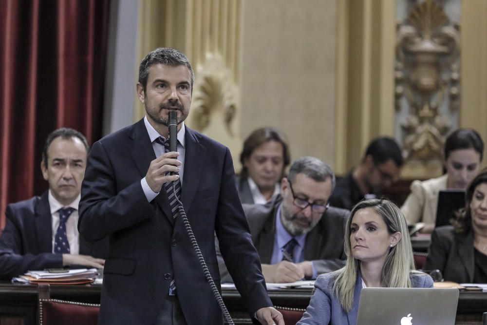 Pleno del Parlament del día 5 de noviembre de 2019