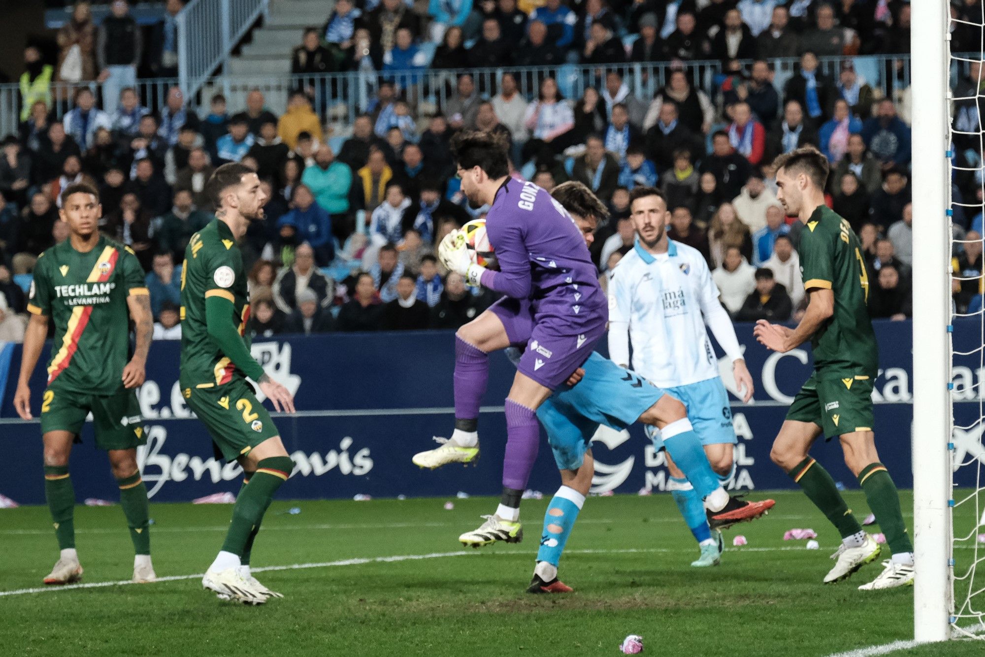 Primera RFEF | Málaga CF - CD Castellón, en imágenes