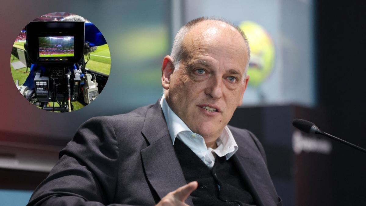 Javier Tebas lanza un aviso sobre la piratería en España