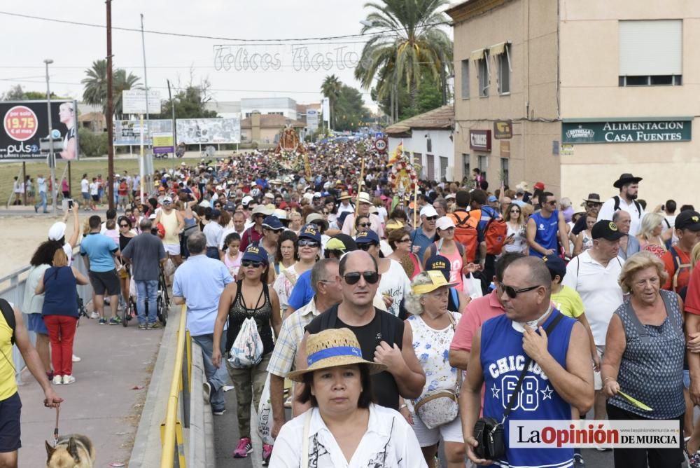 Romería de la Virgen de la Fuensanta: Paso por Alg