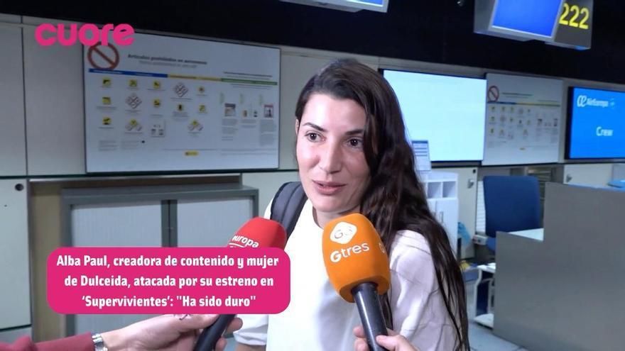 Alba Paul, creadora de contenido y mujer de Dulceida, atacada por su estreno en 'Supervivientes': "Ha sido duro"