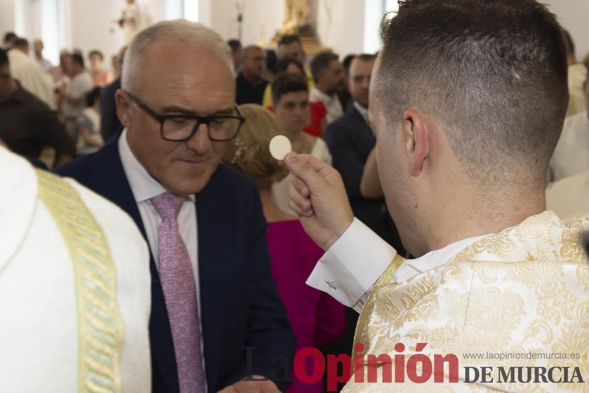 Así se ha vivido la ordenación sacerdotal de Miguel Tovar Fernández en la pedanía molinense de Torrealta
