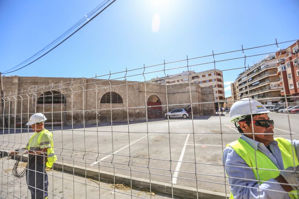 Así está la plaza de toros de Orihuela antes de se