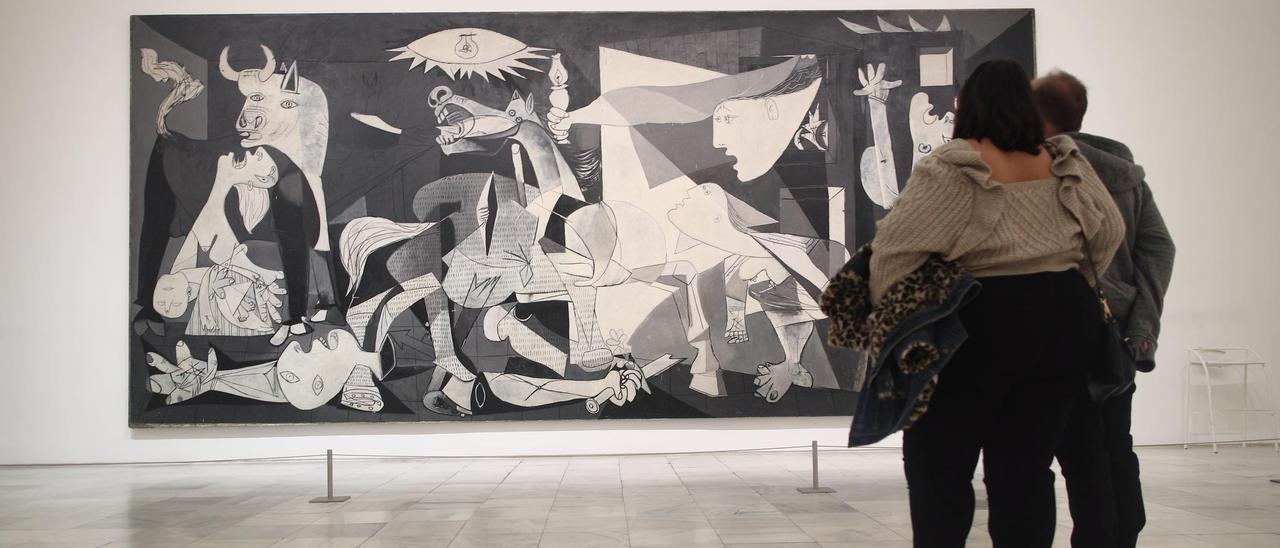 El Guernica de Picasso, en el Museo Reina Sofía de Madrid.