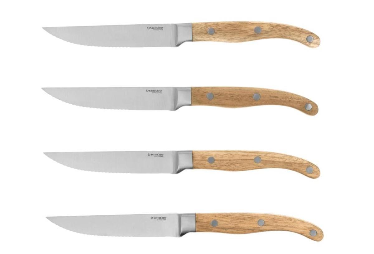 Set de cuchillos para carne.