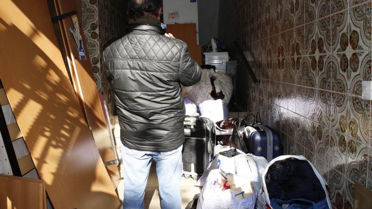 Desahucio de una vivienda ocupada en Córdoba.