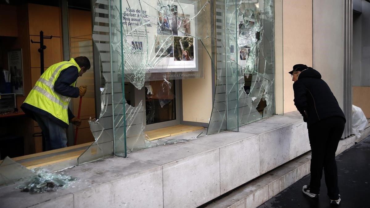 protestas en francia