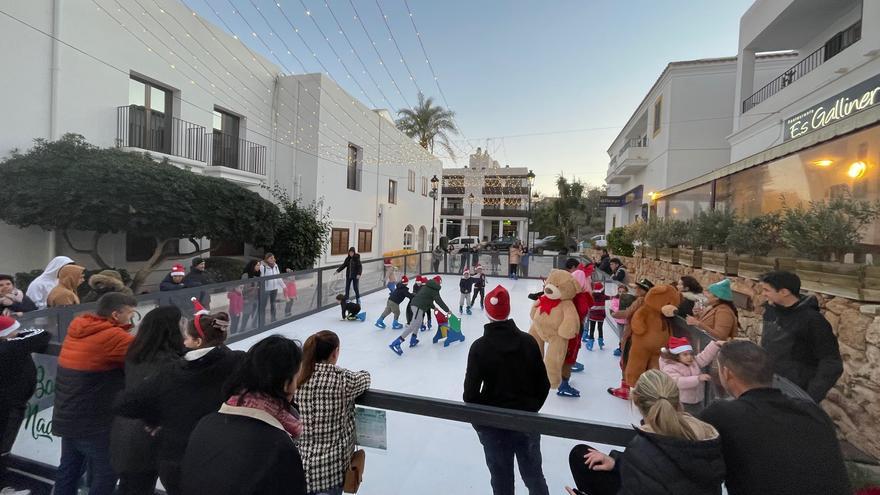 Consulta el horario de la pista de patinaje navideña de Sant Josep