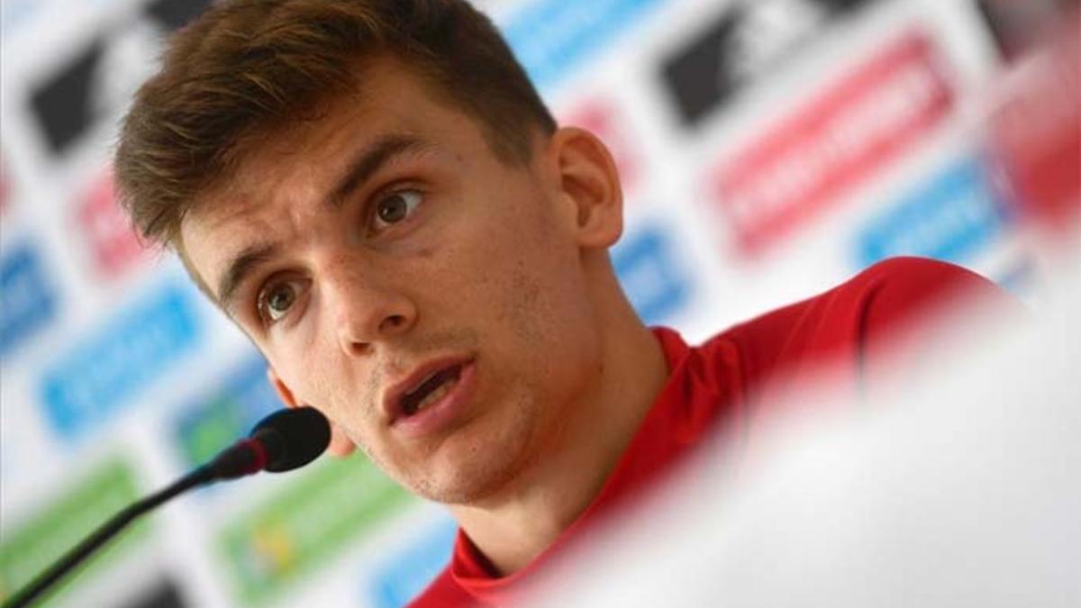 Diego Llorente, positivo