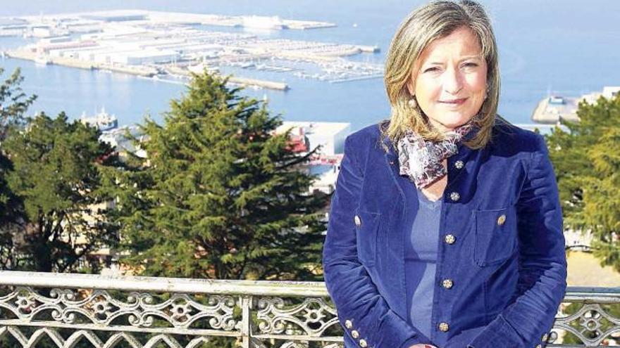 Teresa Pedrosa tomará posesión la próxima semana como nueva responsable de la Zona Franca.  // José Lores
