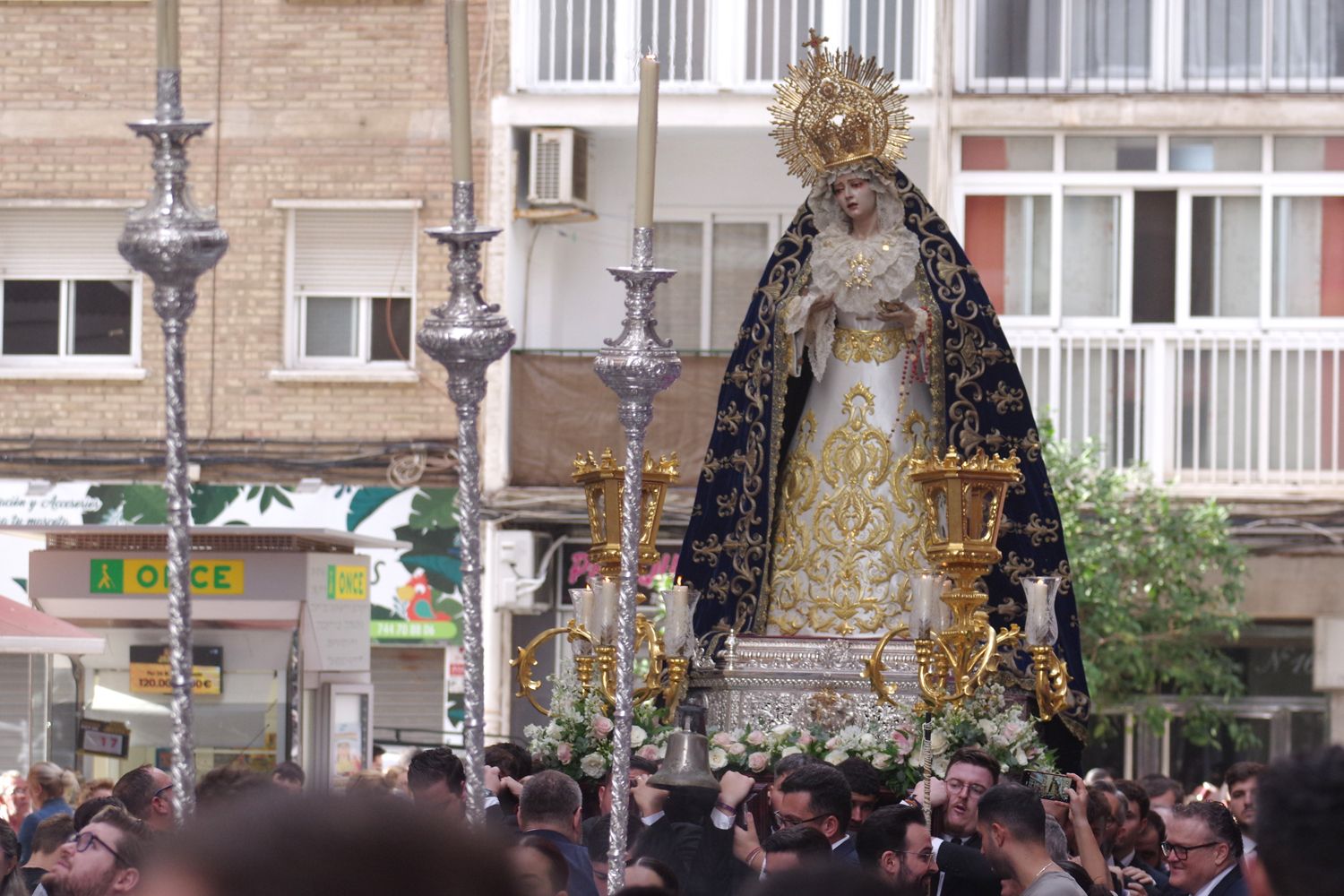 Horario e Itinerario Santo Rosario de Virgen Mediadora de la Salvación. Málaga 12 de Octubre del 2025