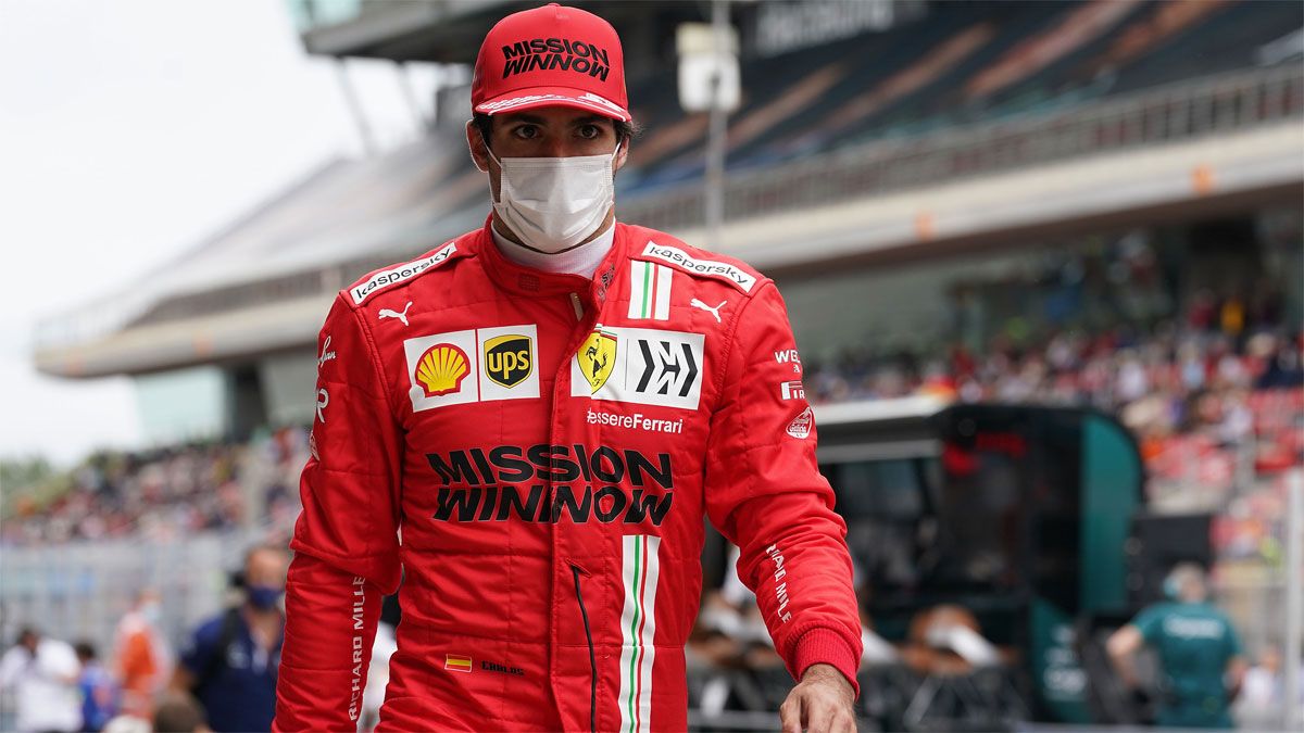 Carlos Sainz, tras el Gran Premio de España
