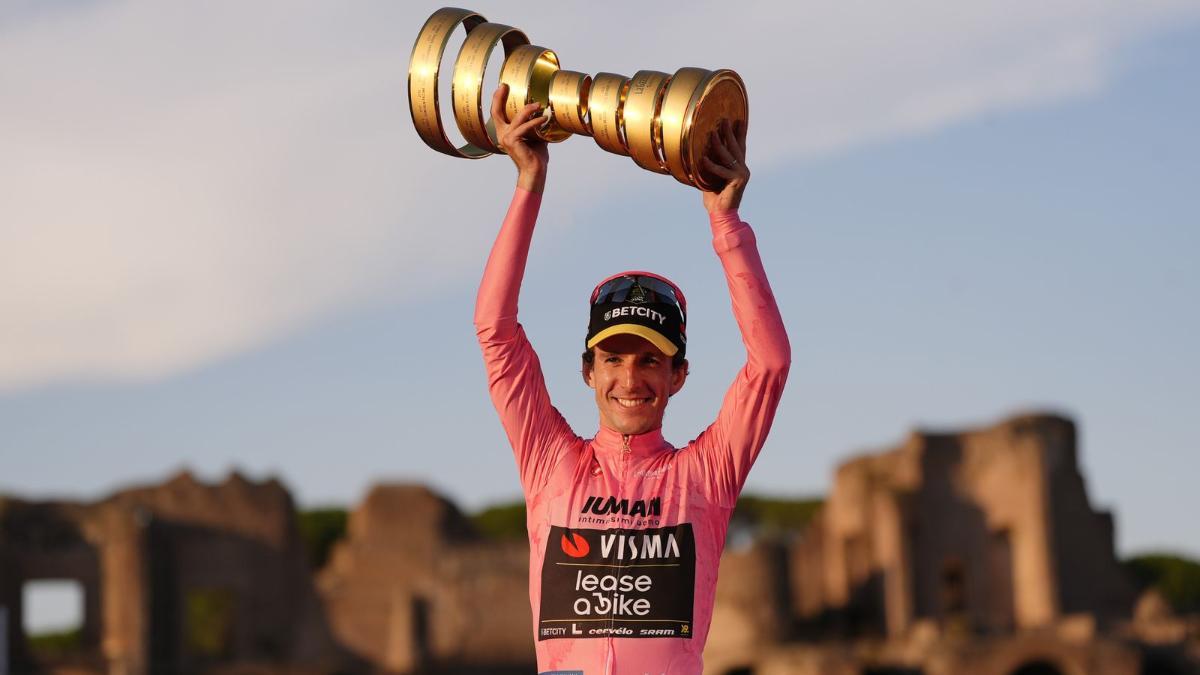 Yates, ganador del Giro 2025