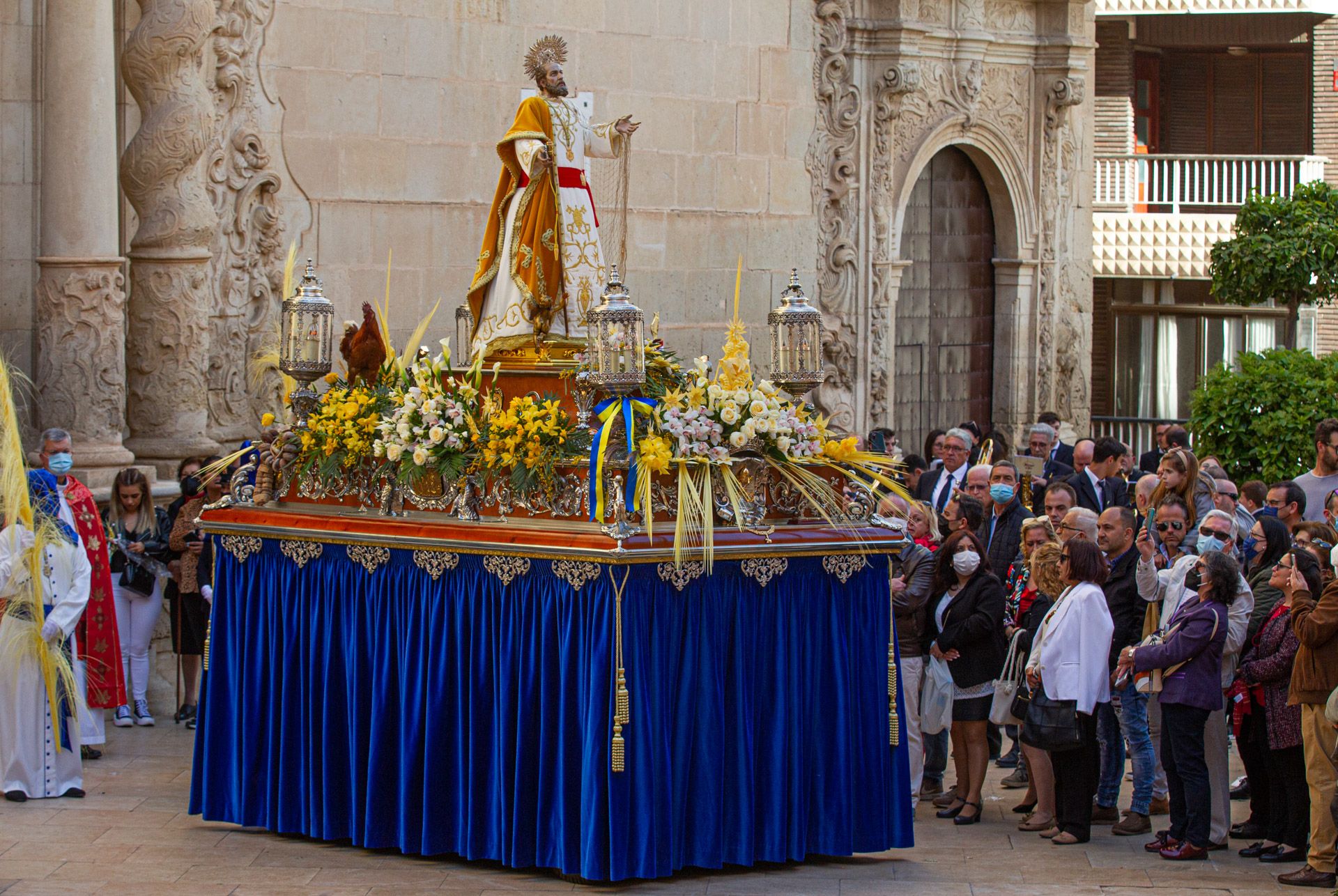 Cuatro Hermandades procesionan la tarde del Domingo de Ramos en Alicante