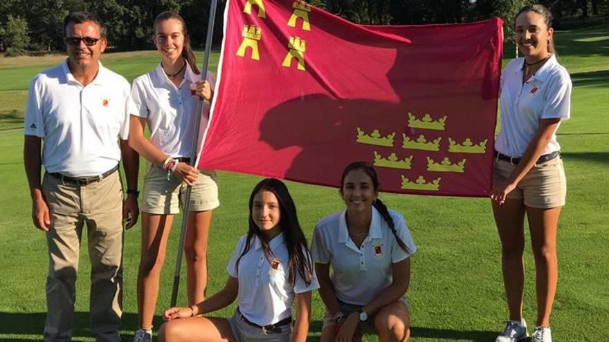 La selección murciana en el torneo.