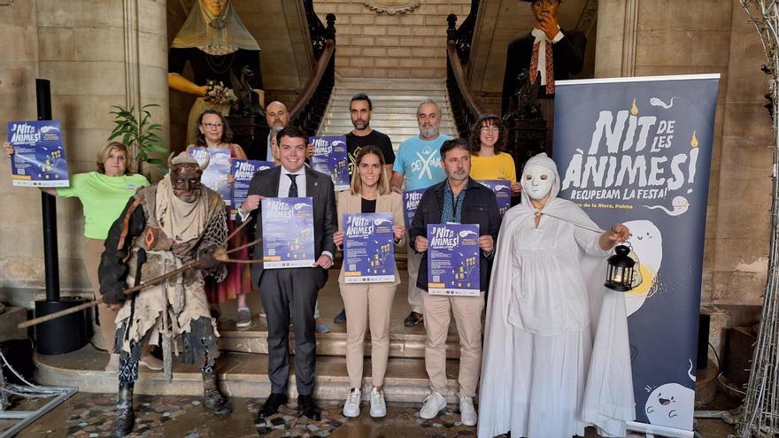 Presentación de la Nit de les Ànimes en el ayuntamiento de Palma