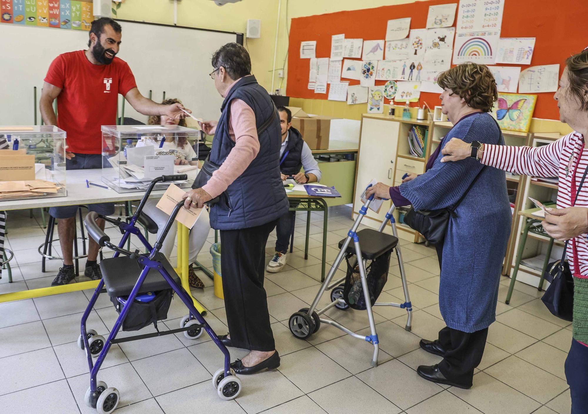 La jornada electoral del 28M en Alicante