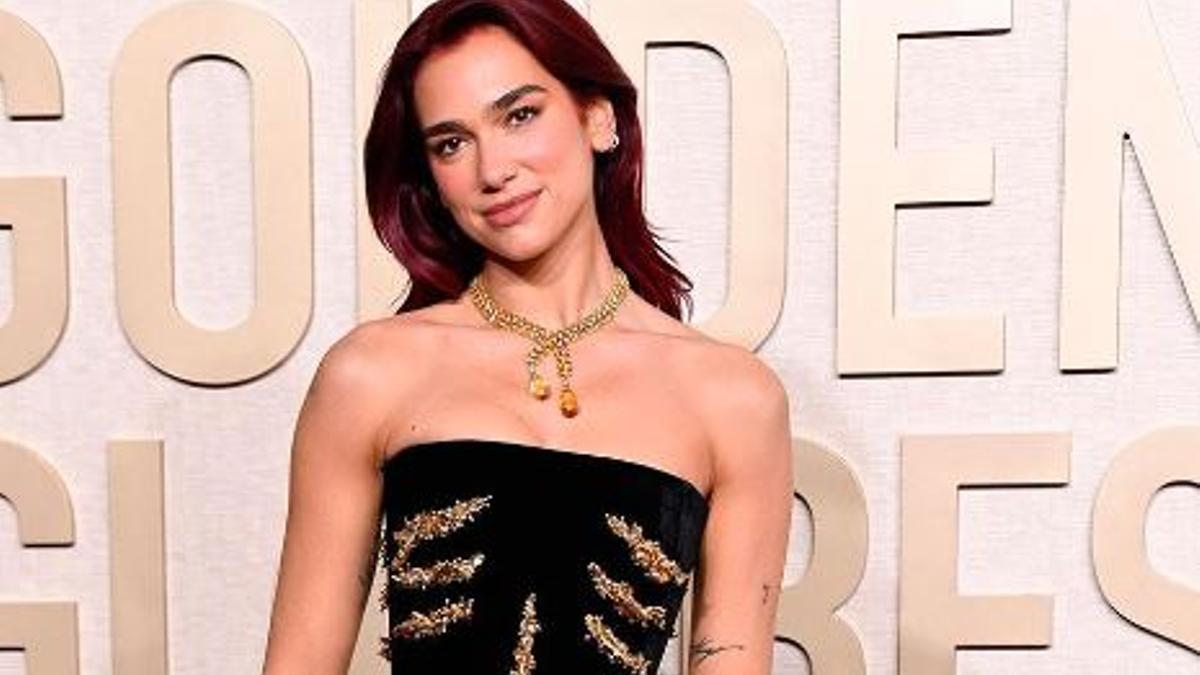 La cantant anglesa Dua Lipa en una imatge d'arxiu