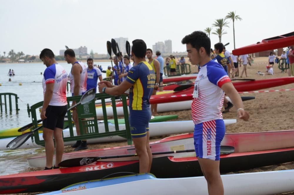 Liga Autonómica de Piragüismo en Playa Paraíso