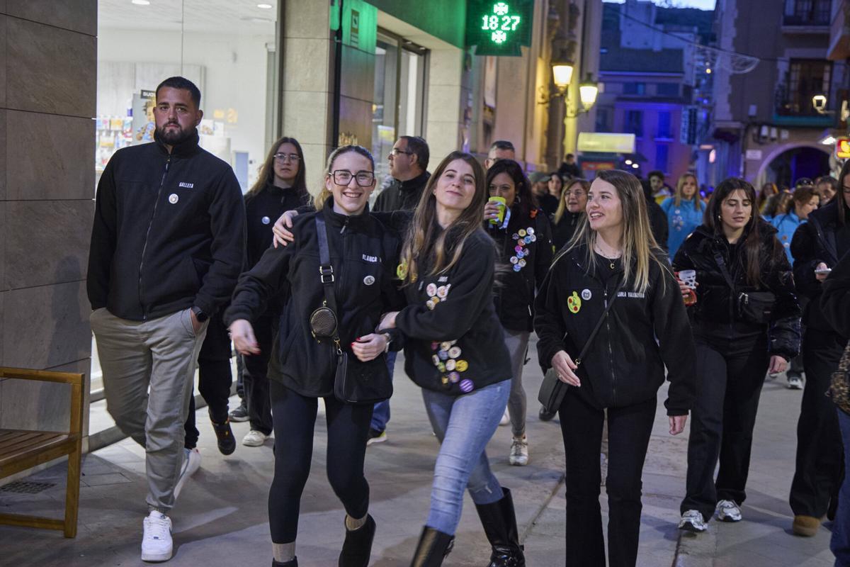 Cercavila de colles de Carnestoltes a Santt Feliu de Guíxols