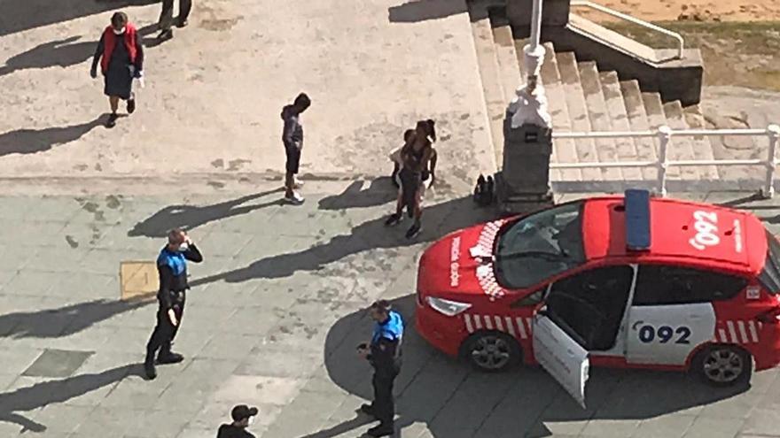 Dos mujeres que se bañaban en la Escalerona, primeras sancionadas