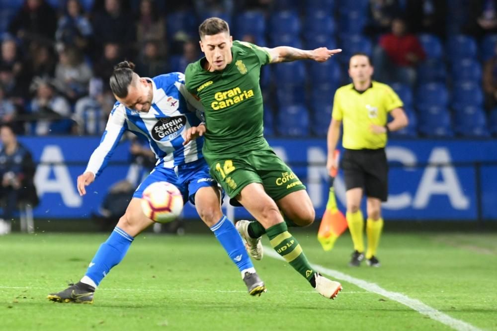 El Dépor cae ante Las Palmas en Riazor