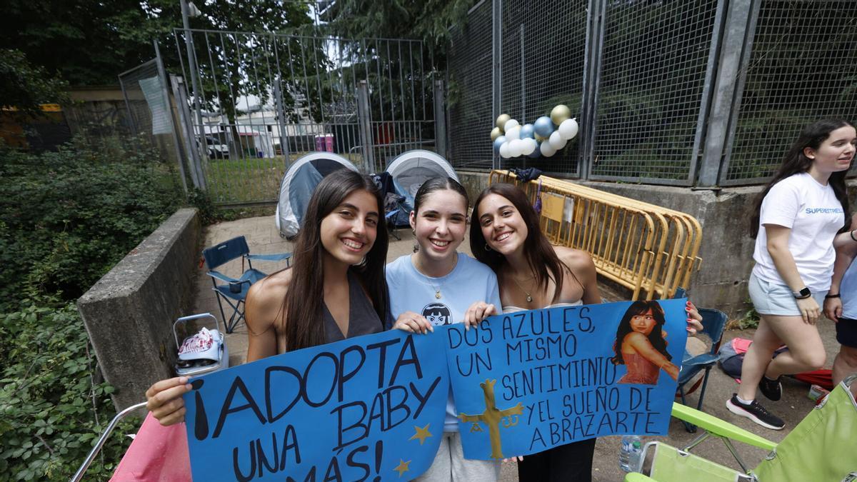La Aitanamania ya se hace notar en Avilés: "Nuestro sueño es subir con ella al escenario"
