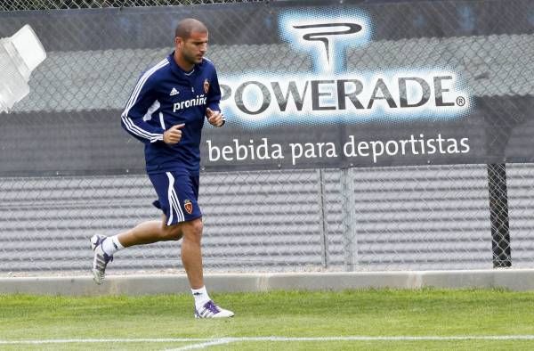 Imágenes del entrenamiento del Real Zaragoza