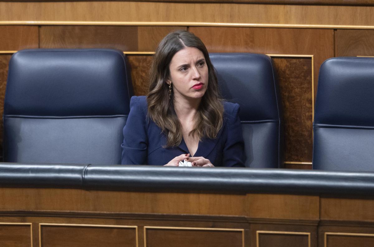 Irene Montero descarta fer un pas enrere en el Govern si el PSOE reforma la llei del ‘només sí és sí’