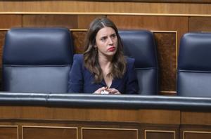 Irene Montero descarta fer un pas enrere en el Govern si el PSOE reforma la llei del ‘només sí és sí’