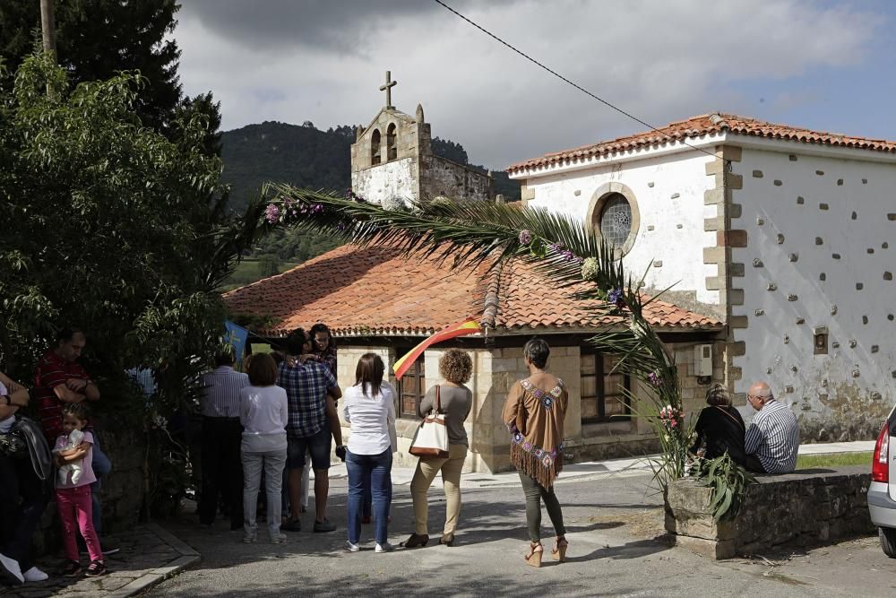 Fiestas en Somió, Castiello, Cabueñes y Baldornón