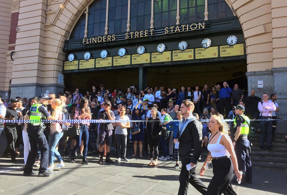 Atropello masivo en Melbourne