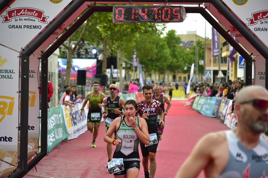 Llegada del triatlón de Fuente Álamo (I)