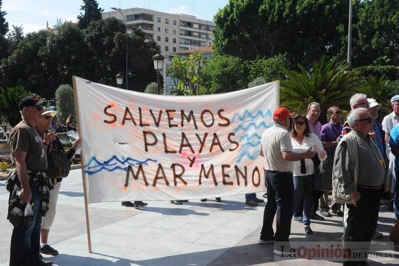 Los lodos del Mar Menor llegan a Murcia