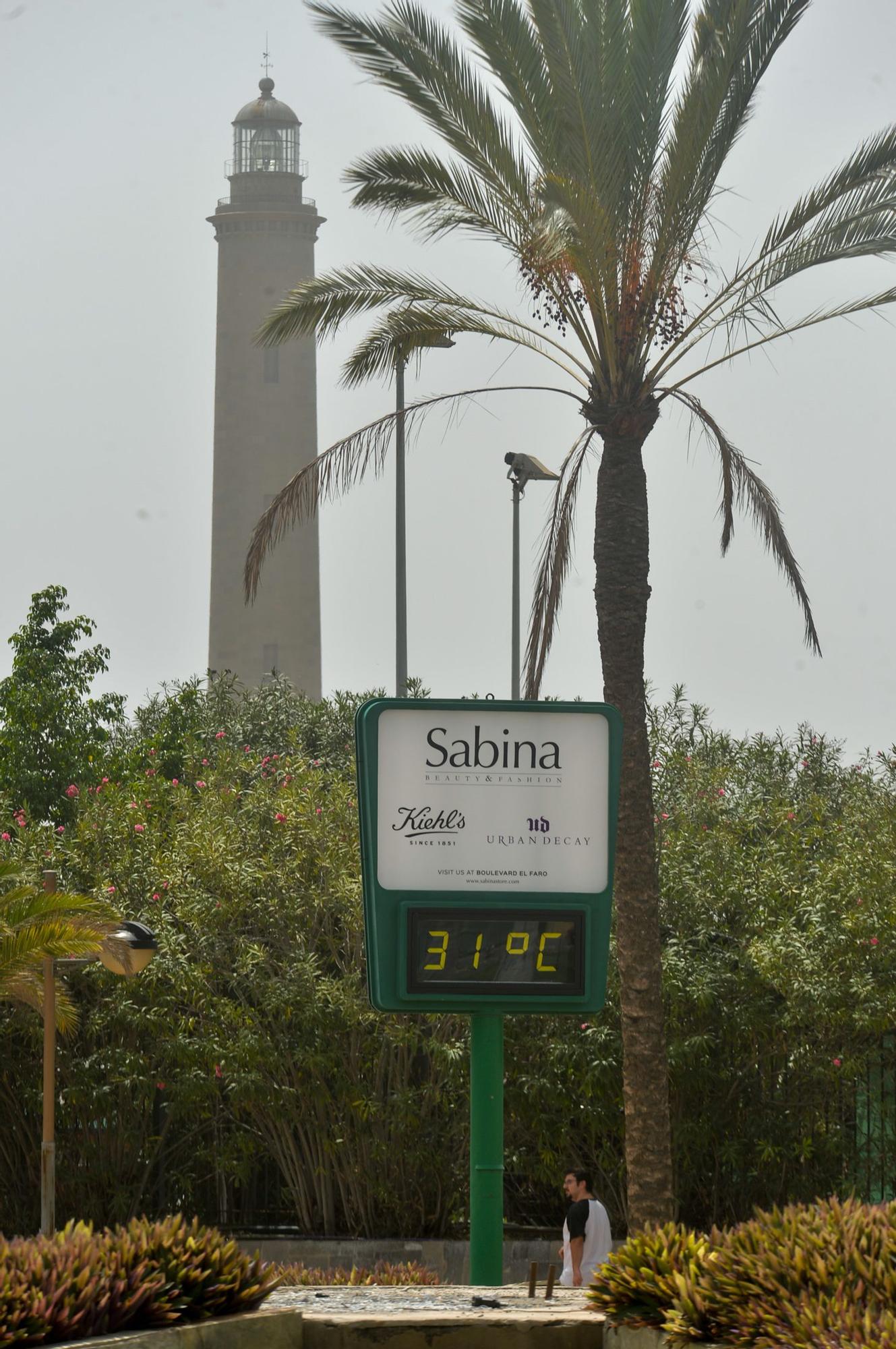 Calima en Gran Canaria (05/10/22)