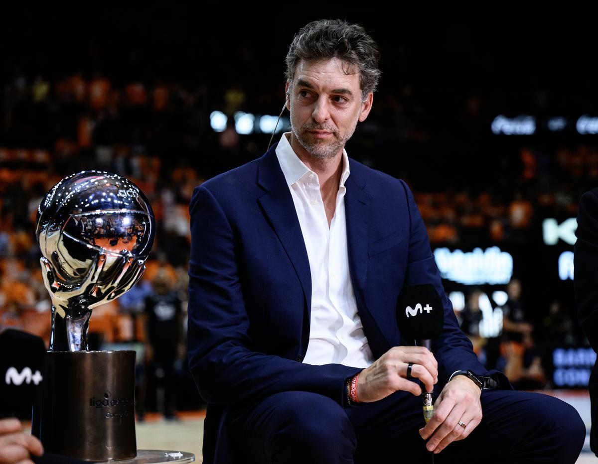 Pau Gasol no se perdió el último partido de La Fonteta