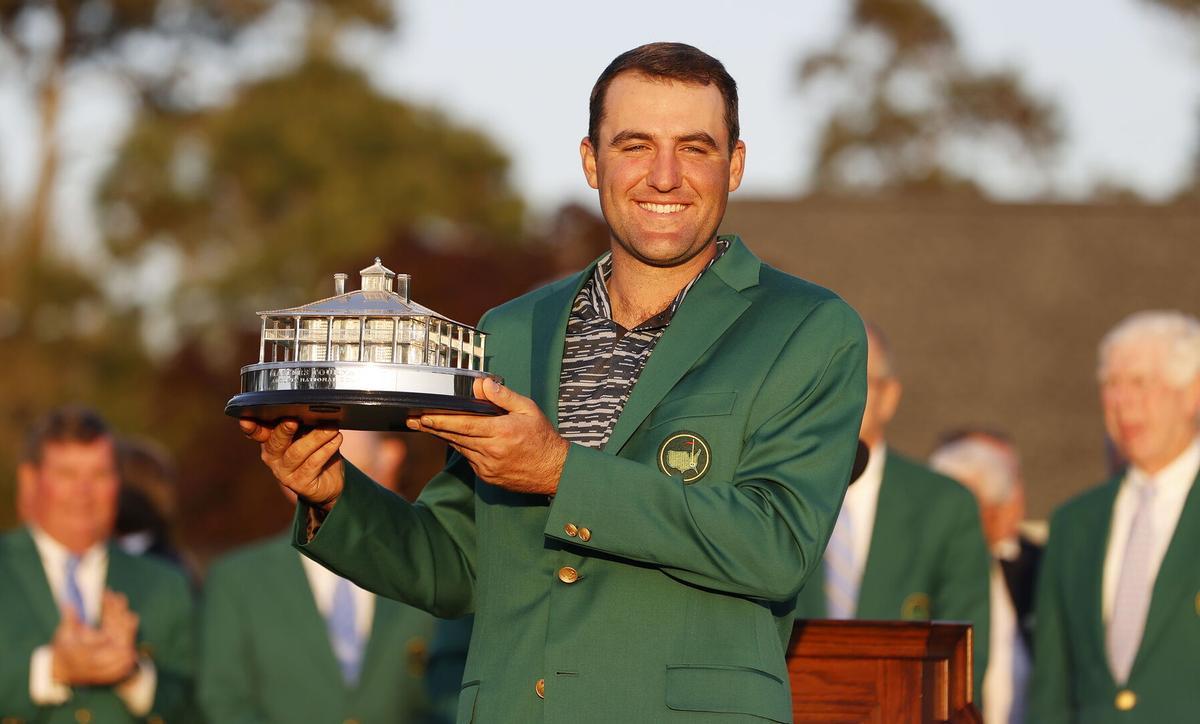 Scheffler sumó su segundo Masters en una temporada 2024 donde nadie le pudo hacer sombra